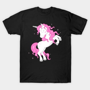 Pink Unicorn Cute T-Shirt